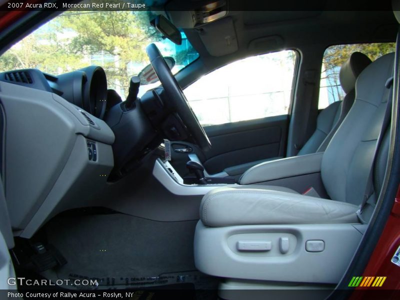 Moroccan Red Pearl / Taupe 2007 Acura RDX