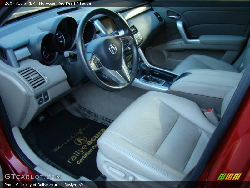 Moroccan Red Pearl / Taupe 2007 Acura RDX