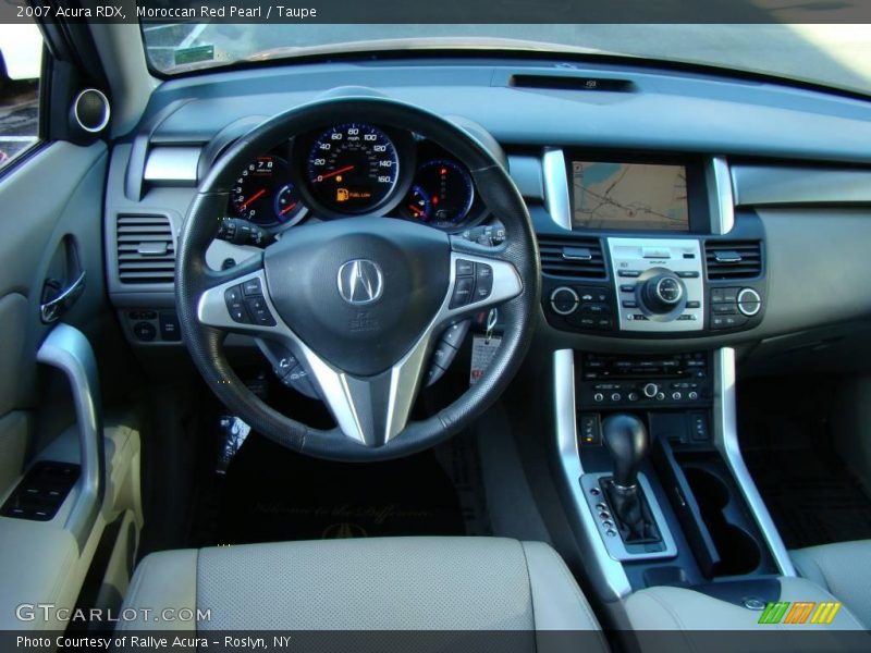 Moroccan Red Pearl / Taupe 2007 Acura RDX