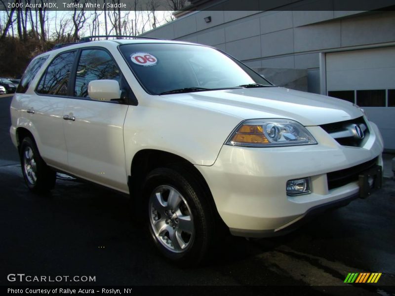 Taffeta White / Saddle 2006 Acura MDX