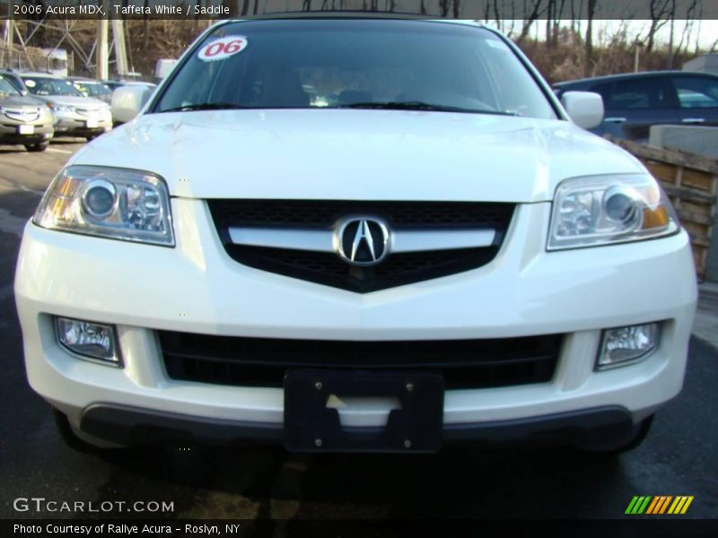 Taffeta White / Saddle 2006 Acura MDX