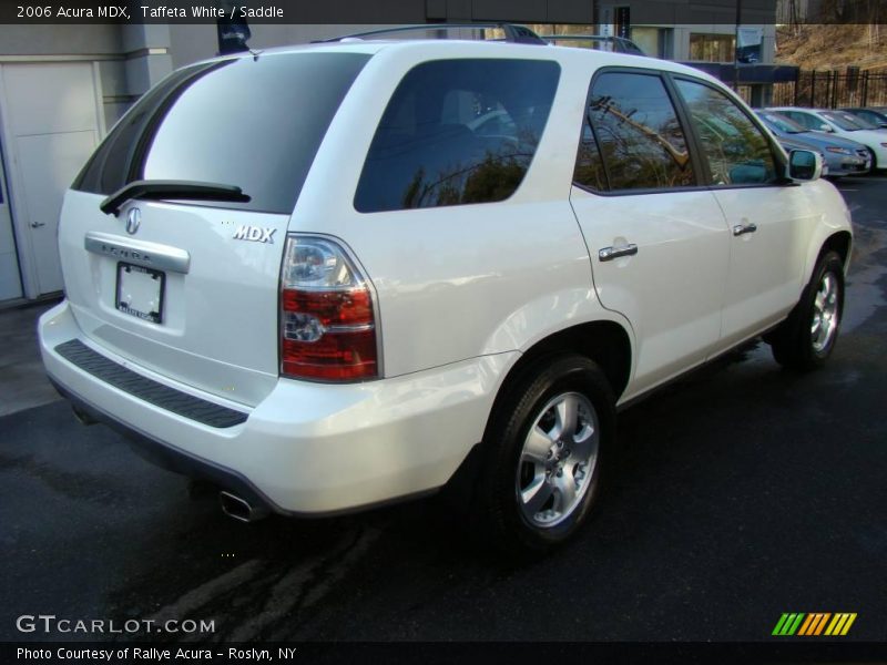 Taffeta White / Saddle 2006 Acura MDX