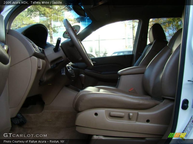 Taffeta White / Saddle 2006 Acura MDX