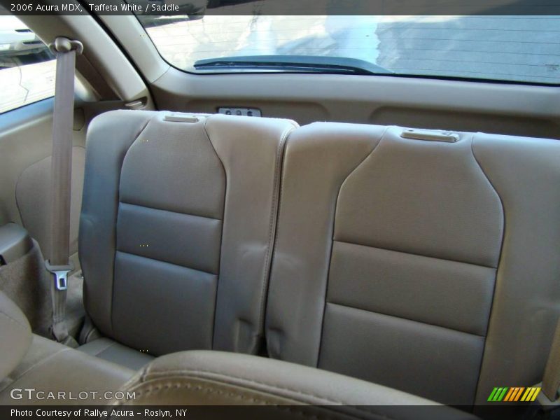 Taffeta White / Saddle 2006 Acura MDX