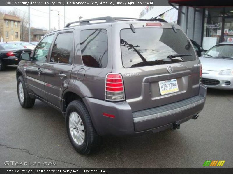 Dark Shadow Grey Metallic / Black/Light Parchment 2006 Mercury Mariner Luxury 4WD