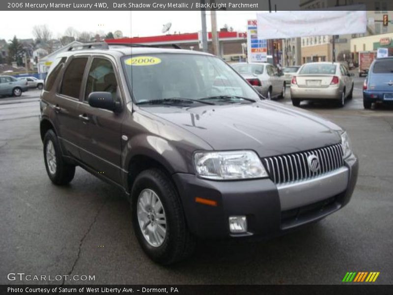 Dark Shadow Grey Metallic / Black/Light Parchment 2006 Mercury Mariner Luxury 4WD