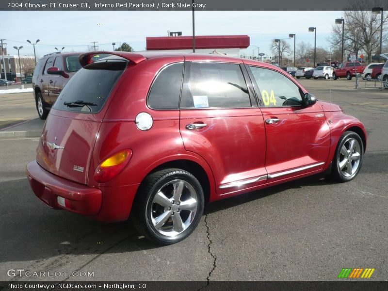 Inferno Red Pearlcoat / Dark Slate Gray 2004 Chrysler PT Cruiser GT