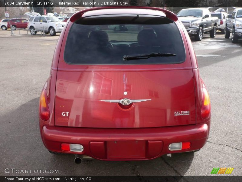 Inferno Red Pearlcoat / Dark Slate Gray 2004 Chrysler PT Cruiser GT