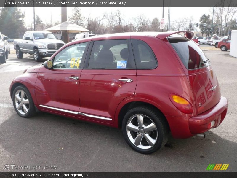 Inferno Red Pearlcoat / Dark Slate Gray 2004 Chrysler PT Cruiser GT