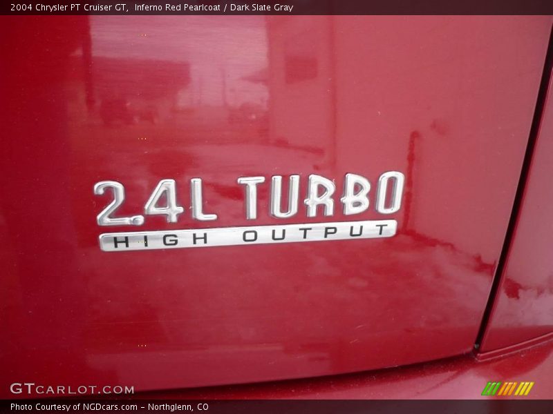 Inferno Red Pearlcoat / Dark Slate Gray 2004 Chrysler PT Cruiser GT