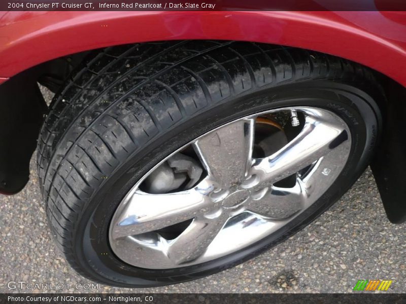 Inferno Red Pearlcoat / Dark Slate Gray 2004 Chrysler PT Cruiser GT