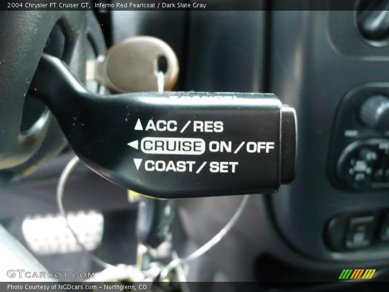 Inferno Red Pearlcoat / Dark Slate Gray 2004 Chrysler PT Cruiser GT