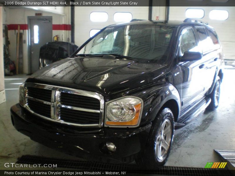 Black / Dark Slate Gray/Light Slate Gray 2006 Dodge Durango SLT HEMI 4x4