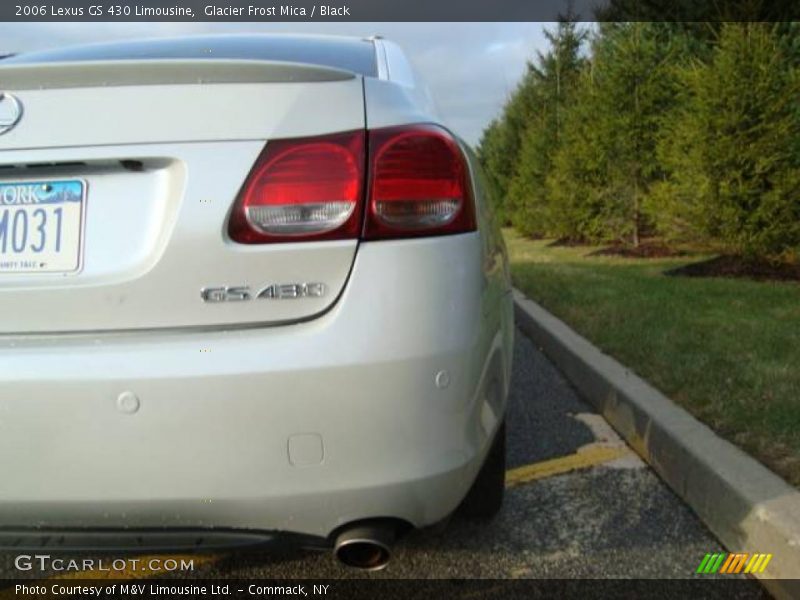 Glacier Frost Mica / Black 2006 Lexus GS 430 Limousine
