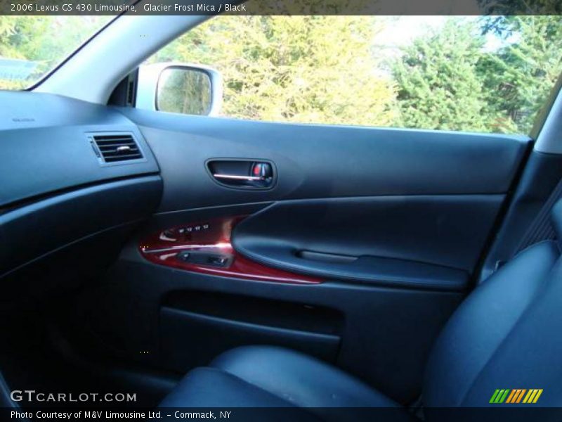 Glacier Frost Mica / Black 2006 Lexus GS 430 Limousine