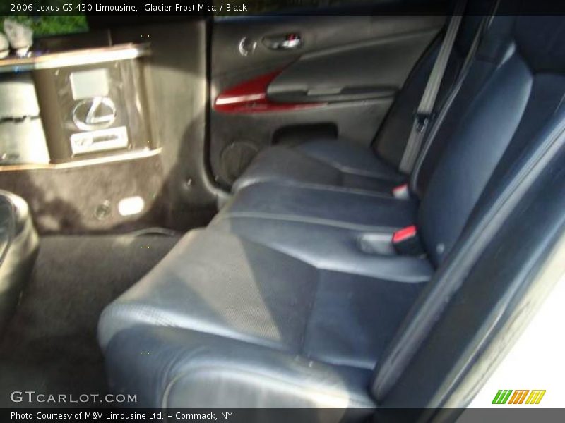 Glacier Frost Mica / Black 2006 Lexus GS 430 Limousine
