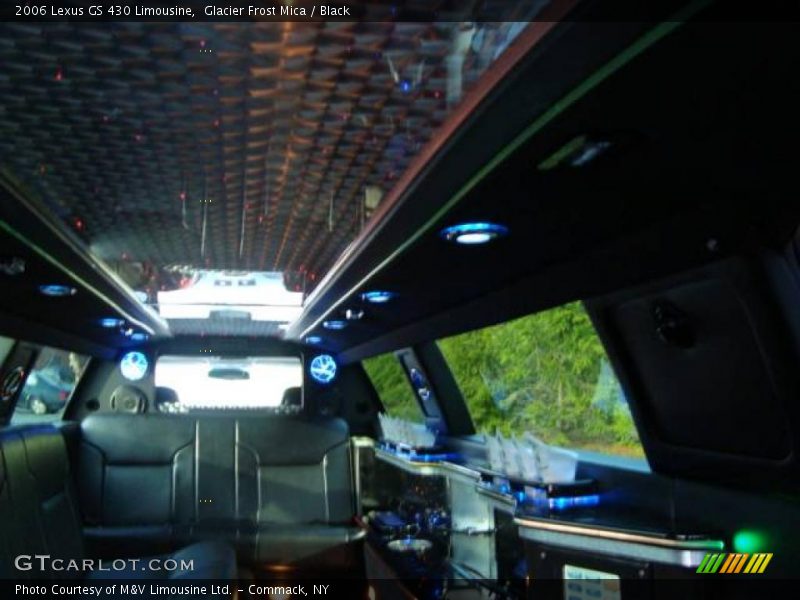Glacier Frost Mica / Black 2006 Lexus GS 430 Limousine