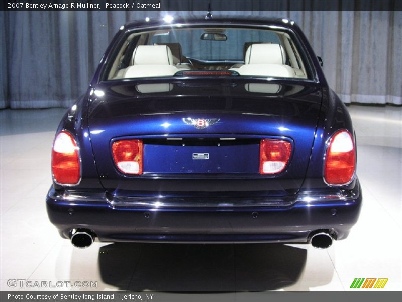 Peacock / Oatmeal 2007 Bentley Arnage R Mulliner