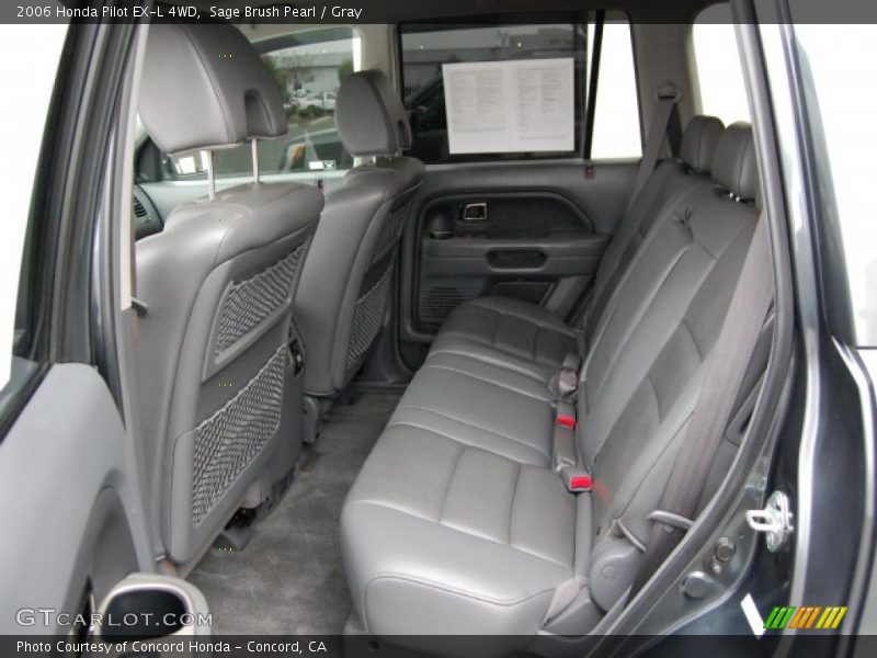 Sage Brush Pearl / Gray 2006 Honda Pilot EX-L 4WD
