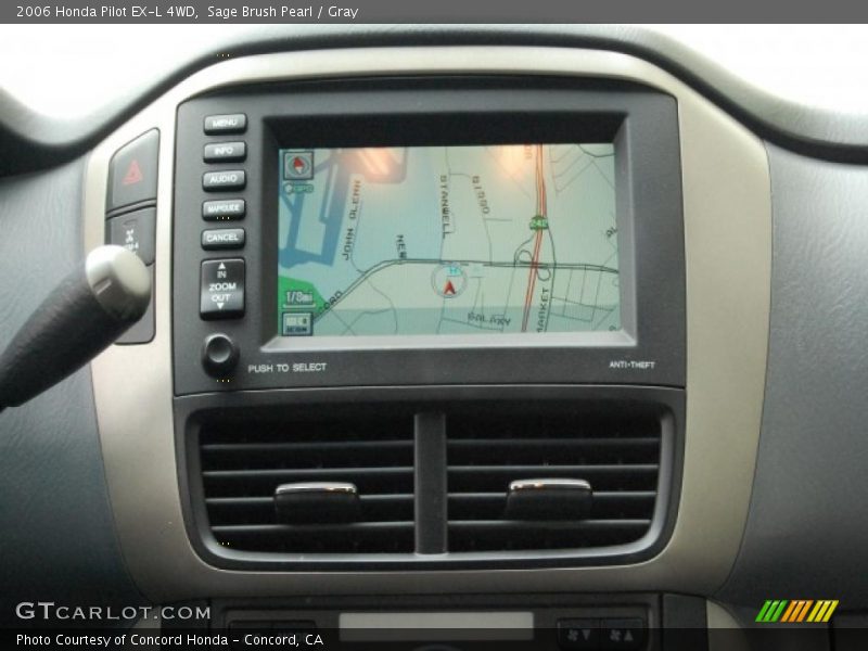 Sage Brush Pearl / Gray 2006 Honda Pilot EX-L 4WD