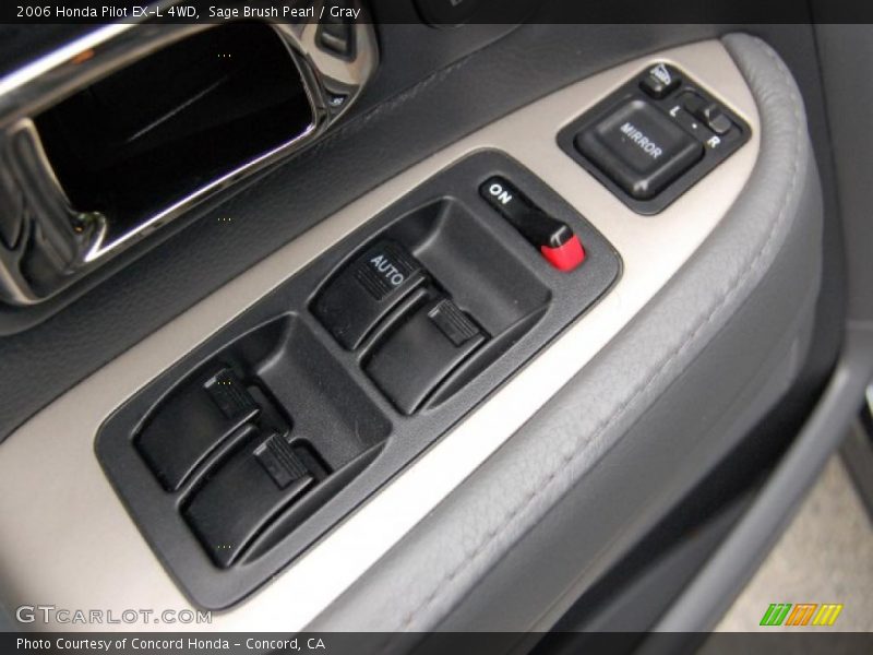 Sage Brush Pearl / Gray 2006 Honda Pilot EX-L 4WD