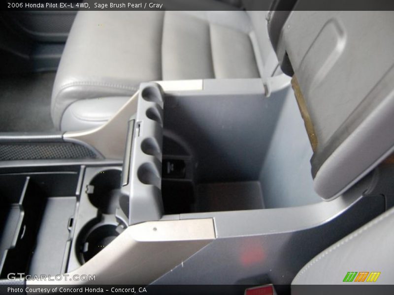 Sage Brush Pearl / Gray 2006 Honda Pilot EX-L 4WD