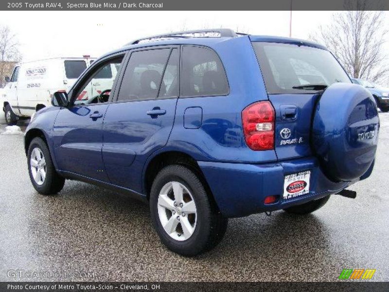 Spectra Blue Mica / Dark Charcoal 2005 Toyota RAV4