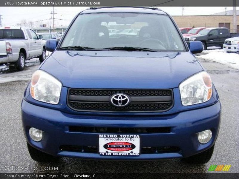 Spectra Blue Mica / Dark Charcoal 2005 Toyota RAV4