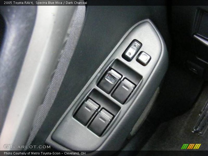 Spectra Blue Mica / Dark Charcoal 2005 Toyota RAV4