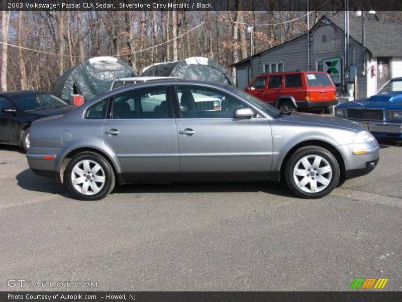 Silverstone Grey Metallic / Black 2003 Volkswagen Passat GLX Sedan