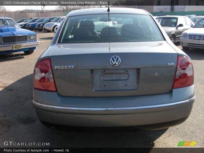 Silverstone Grey Metallic / Black 2003 Volkswagen Passat GLX Sedan