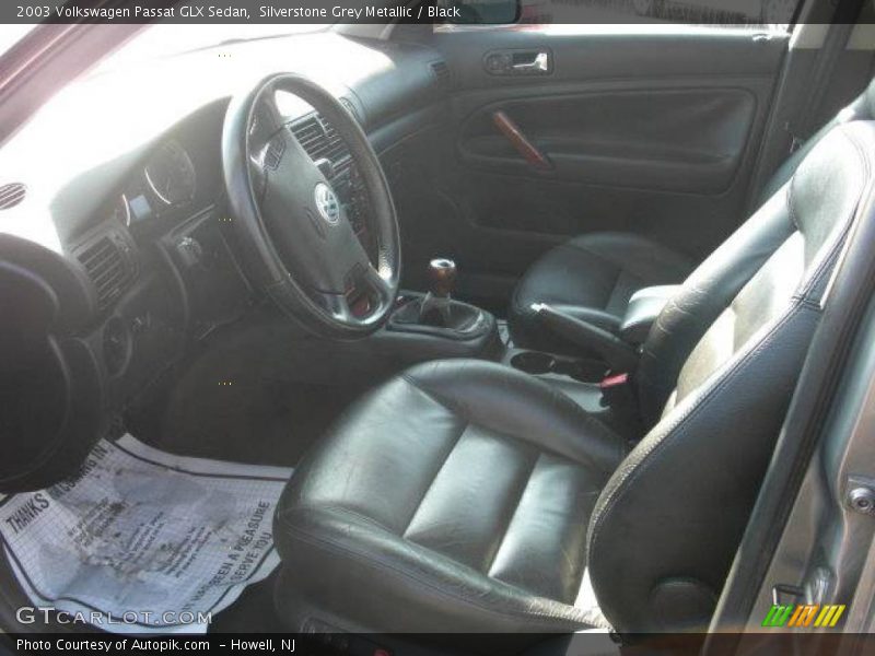 Silverstone Grey Metallic / Black 2003 Volkswagen Passat GLX Sedan
