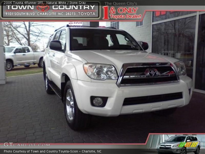 Natural White / Stone Gray 2006 Toyota 4Runner SR5