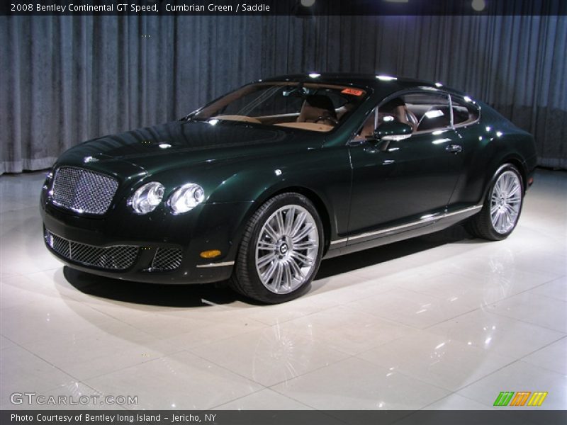 Cumbrian Green / Saddle 2008 Bentley Continental GT Speed