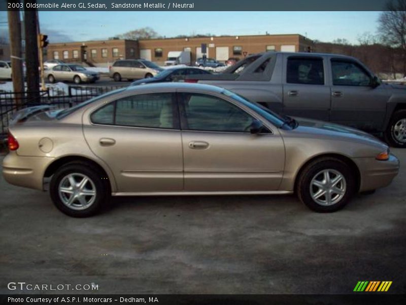 Sandstone Metallic / Neutral 2003 Oldsmobile Alero GL Sedan