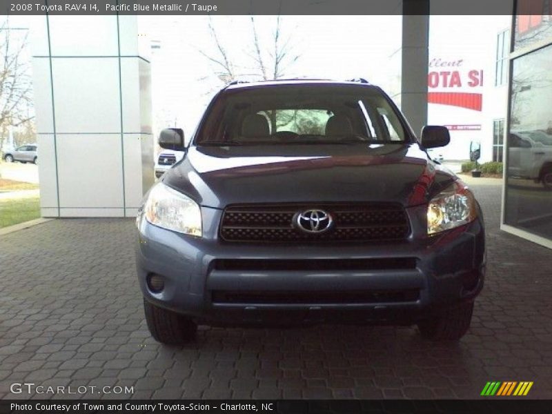 Pacific Blue Metallic / Taupe 2008 Toyota RAV4 I4