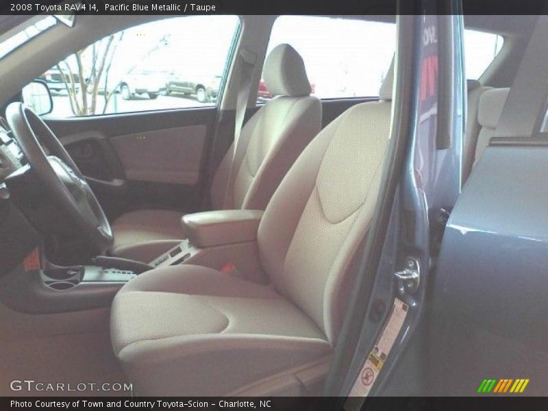 Pacific Blue Metallic / Taupe 2008 Toyota RAV4 I4