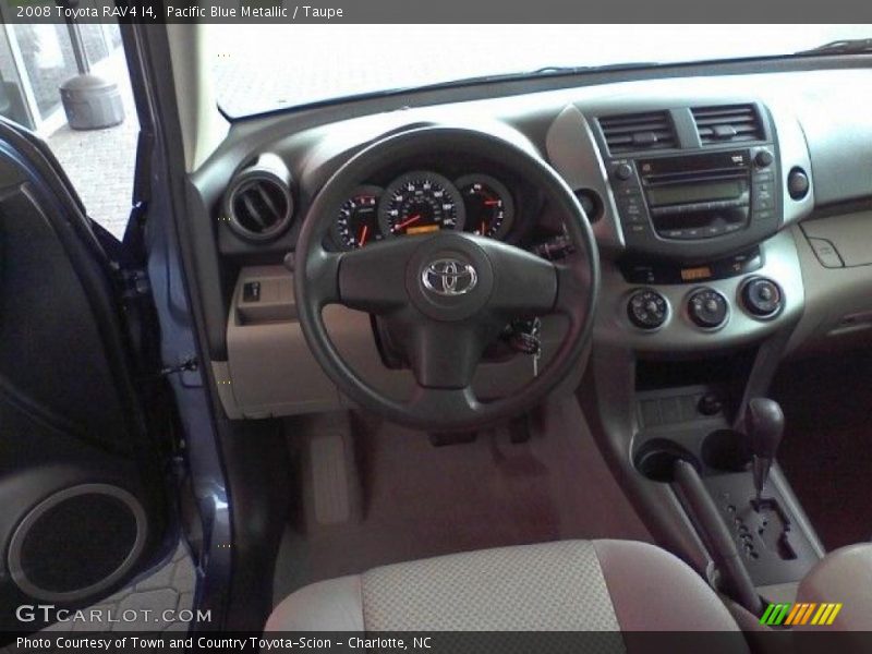Pacific Blue Metallic / Taupe 2008 Toyota RAV4 I4