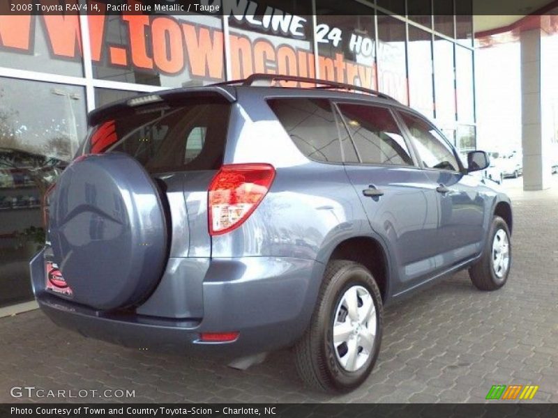 Pacific Blue Metallic / Taupe 2008 Toyota RAV4 I4