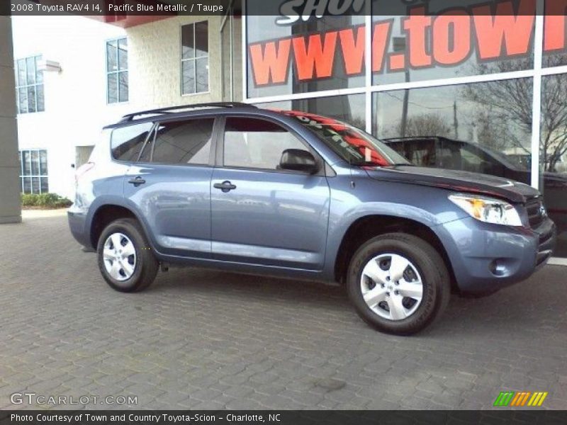 Pacific Blue Metallic / Taupe 2008 Toyota RAV4 I4