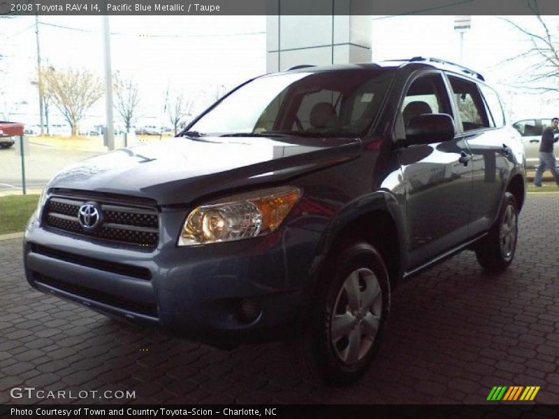 Pacific Blue Metallic / Taupe 2008 Toyota RAV4 I4