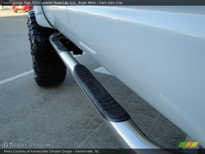 Bright White / Dark Slate Gray 2005 Dodge Ram 2500 Laramie Quad Cab 4x4