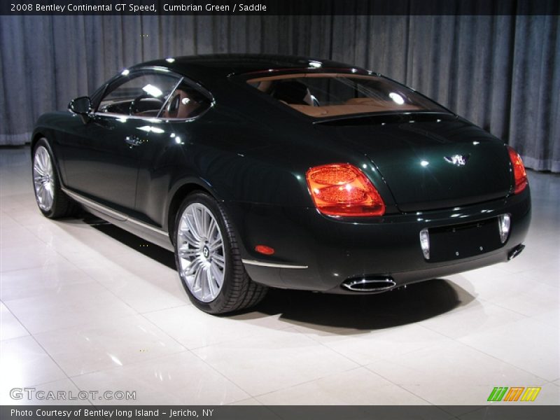 Cumbrian Green / Saddle 2008 Bentley Continental GT Speed