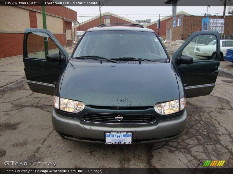 Evergreen Dusk Metallic / Slate 1999 Nissan Quest SE