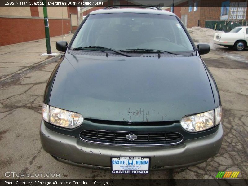 Evergreen Dusk Metallic / Slate 1999 Nissan Quest SE