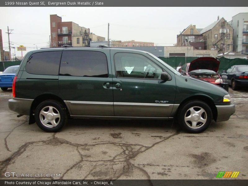 Evergreen Dusk Metallic / Slate 1999 Nissan Quest SE