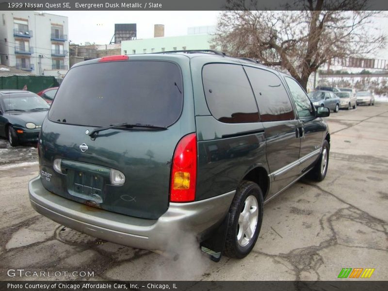Evergreen Dusk Metallic / Slate 1999 Nissan Quest SE