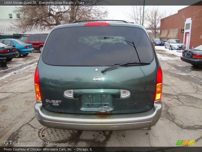 Evergreen Dusk Metallic / Slate 1999 Nissan Quest SE