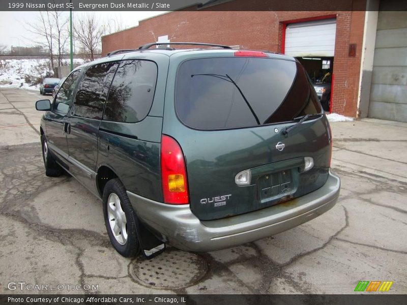 Evergreen Dusk Metallic / Slate 1999 Nissan Quest SE