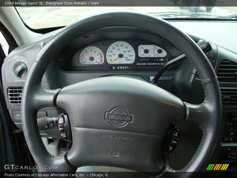 Evergreen Dusk Metallic / Slate 1999 Nissan Quest SE